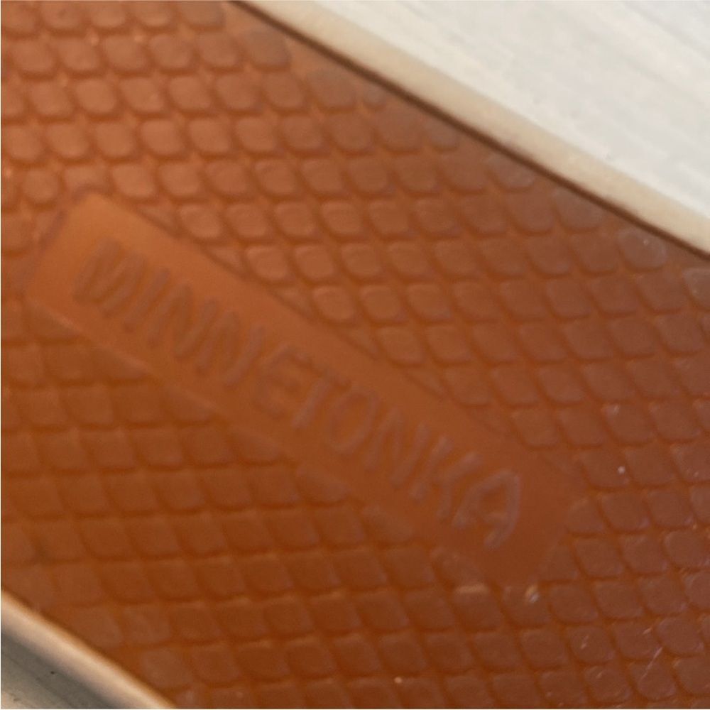 Minnetonka Brown Suede Moccasins - Picture 8 of 11